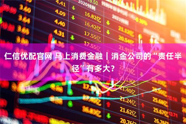 仁信优配官网 马上消费金融｜消金公司的“责任半径”有多大？